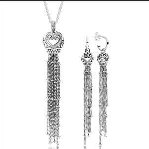 Pandora enchanted tassel necklace